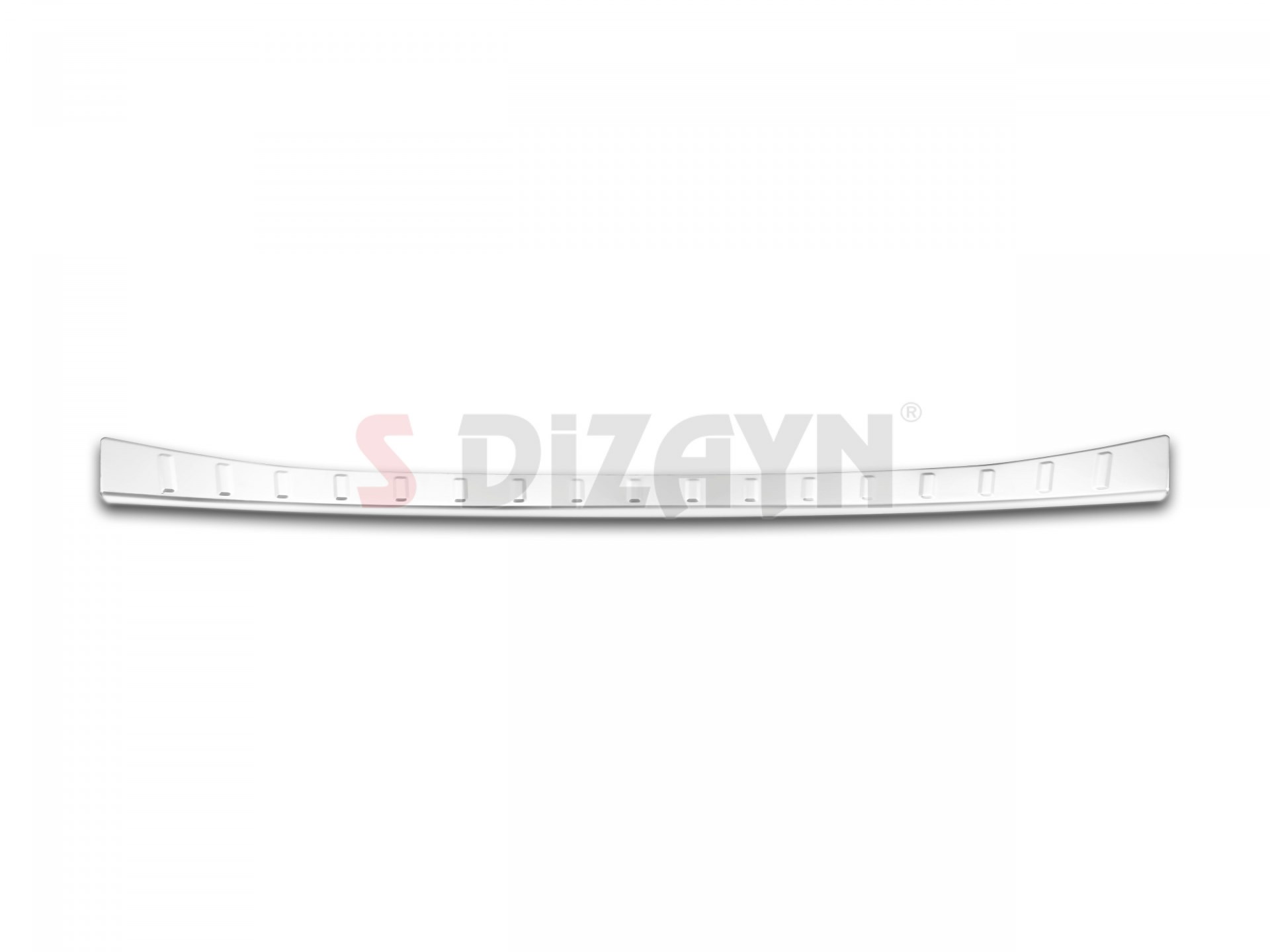 S-Dizayn Toyota C-HR Krom Arka Tampon Eşiği 2016-2023 A+ Kalite