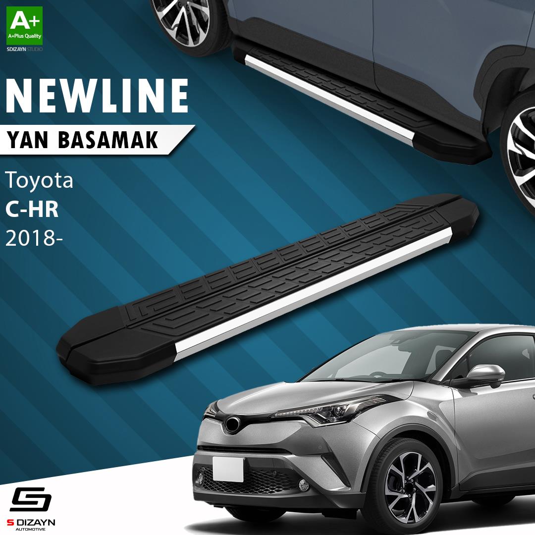 Toyota C-HR NewLine Krom Yan Basamak 173 Cm 2016-2023 A+ Kalite