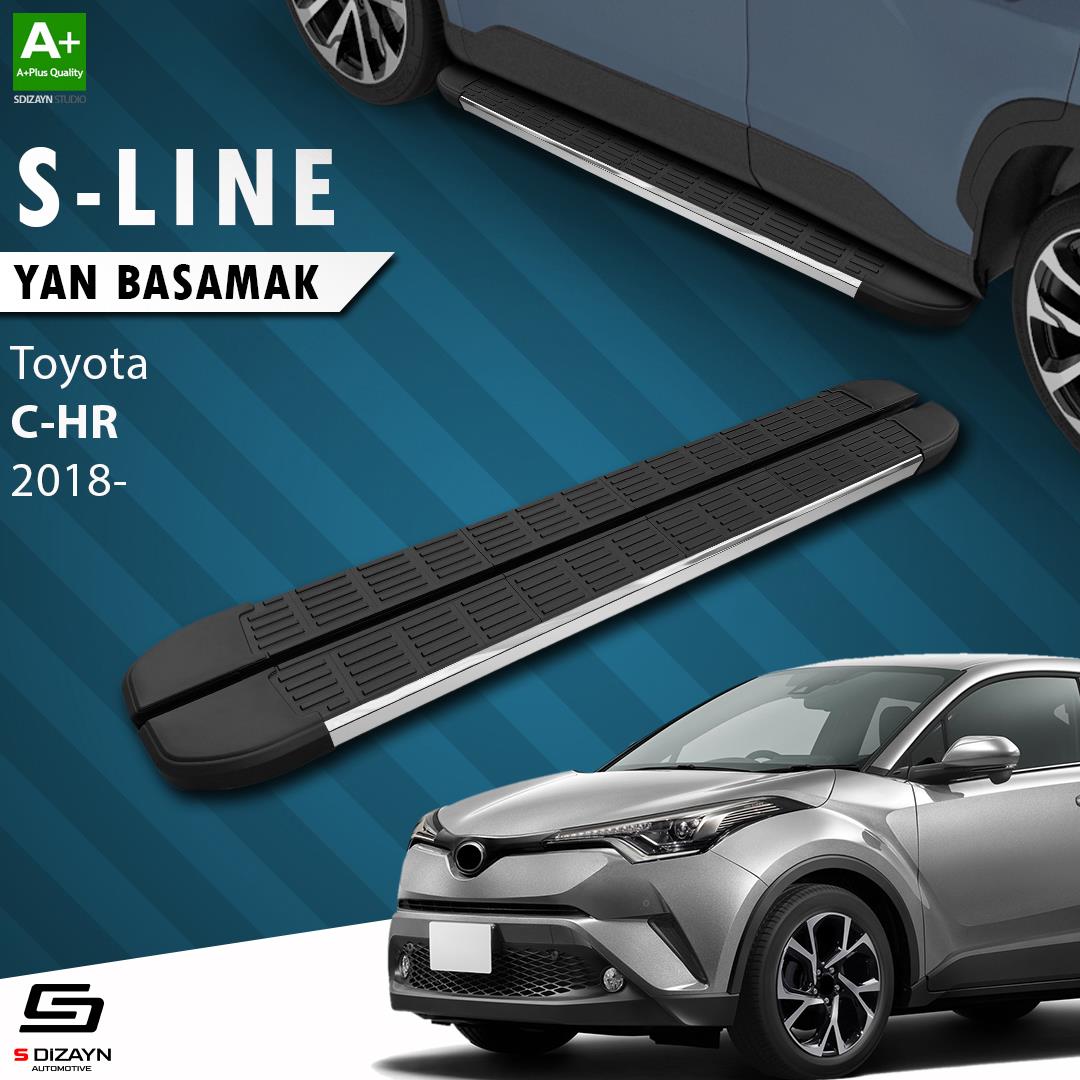 Toyota C-HR S-Line Krom Yan Basamak 173 Cm 2016-2023 A+ Kalite