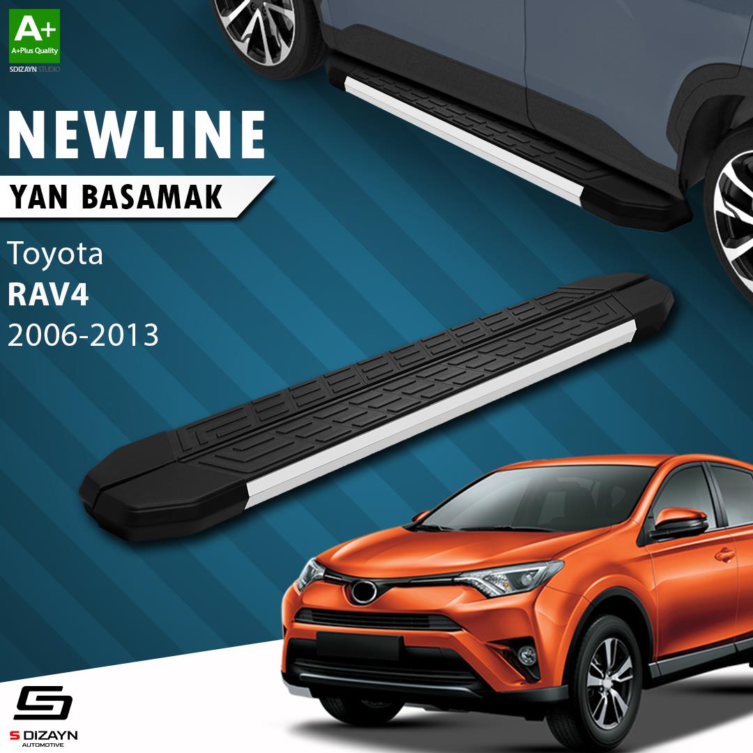 Toyota Rav 4 3 NewLine Aluminyum Yan Basamak 163 Cm 2006-2013 A+ Kalite