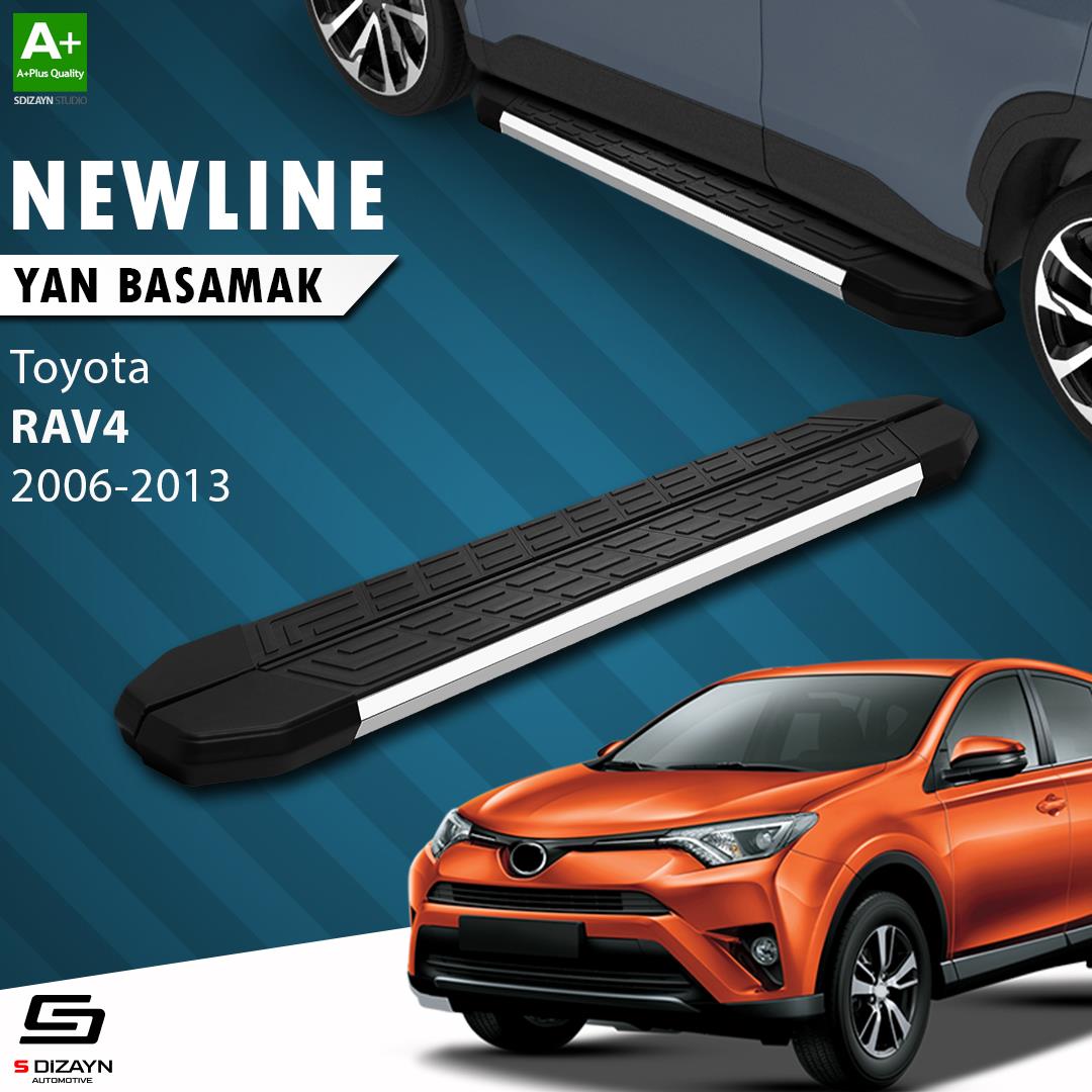 Toyota Rav 4 3 NewLine Krom Yan Basamak 163 Cm 2006-2013 A+ Kalite