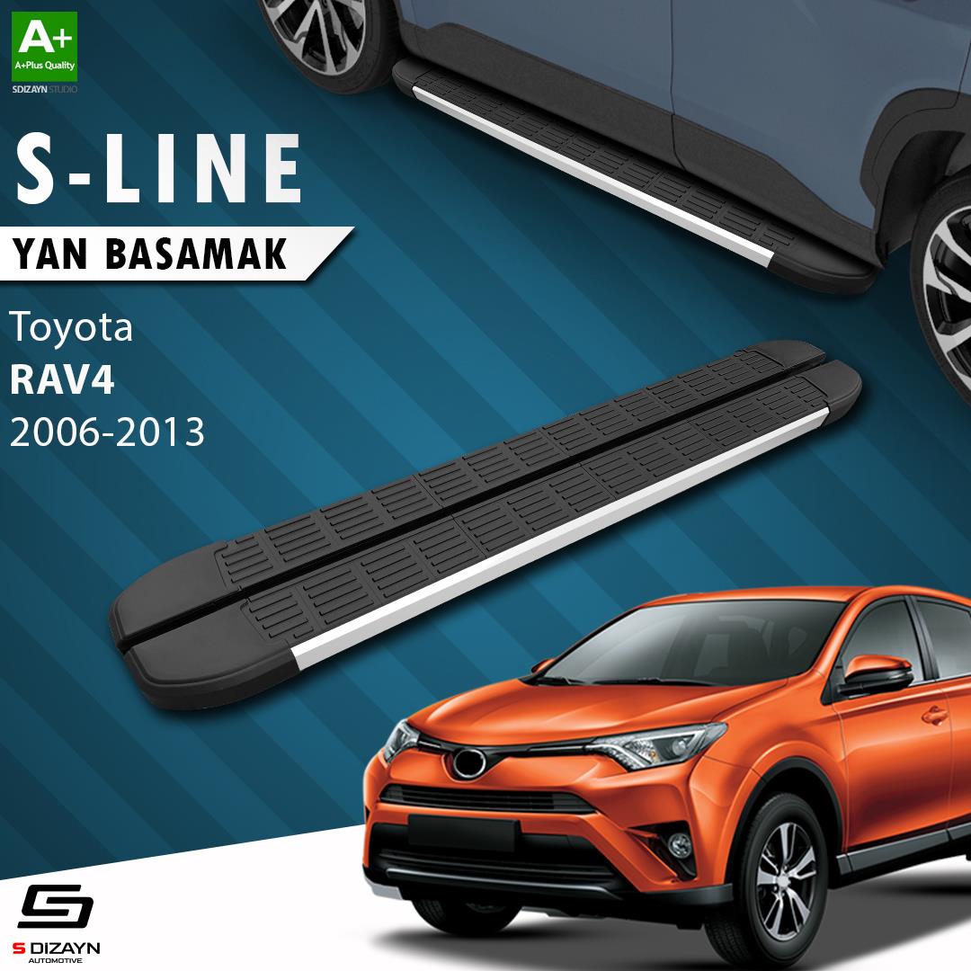 Toyota Rav 4 3 S-Line Aluminyum Yan Basamak 163 Cm 2006-2013 A+ Kalite