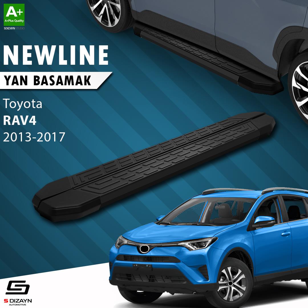 Toyota Rav 4 4 NewLine Siyah Yan Basamak 173 Cm 2013-2017 A+ Kalite