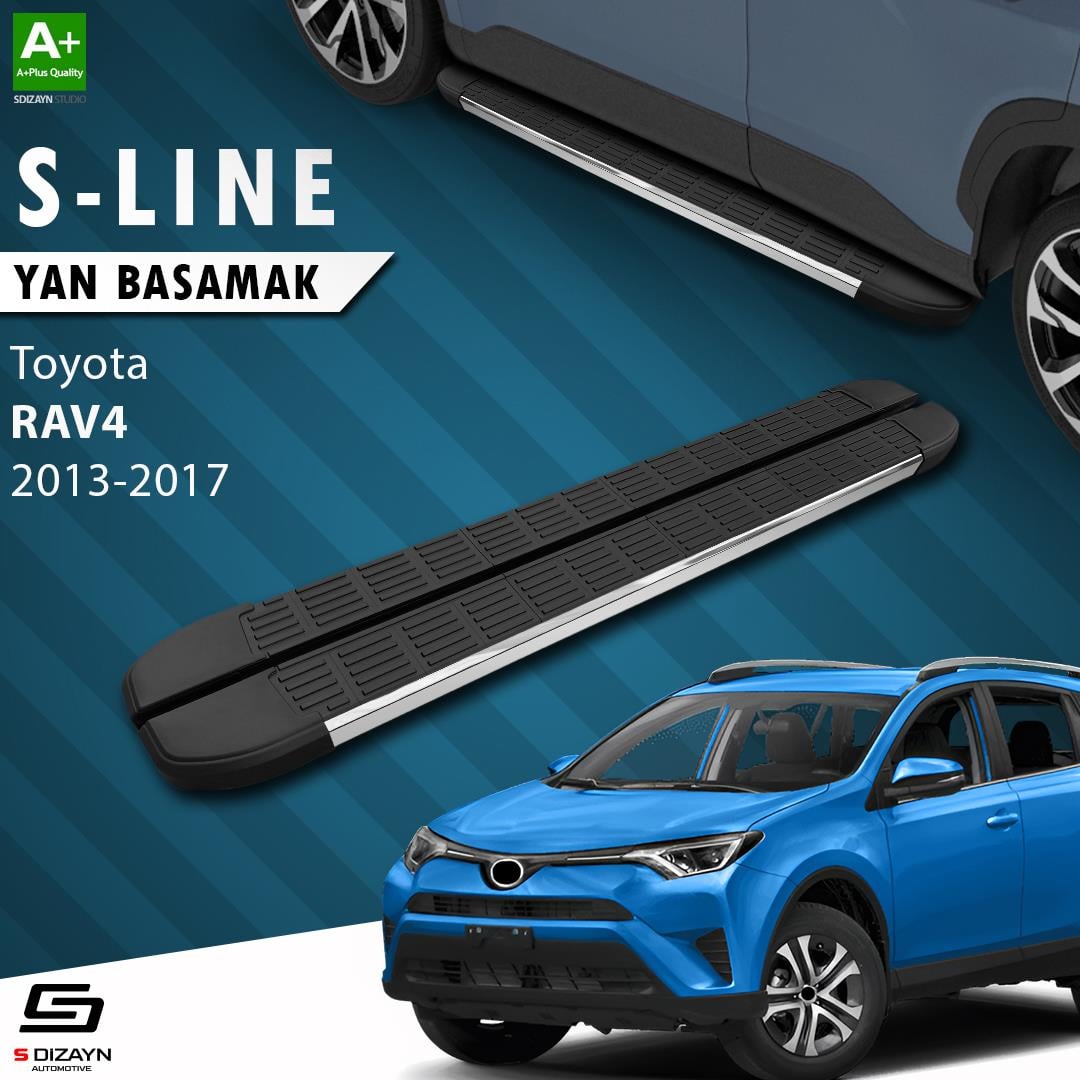 Toyota Rav 4 4 S-Line Krom Yan Basamak 173 Cm 2013-2017 A+ Kalite
