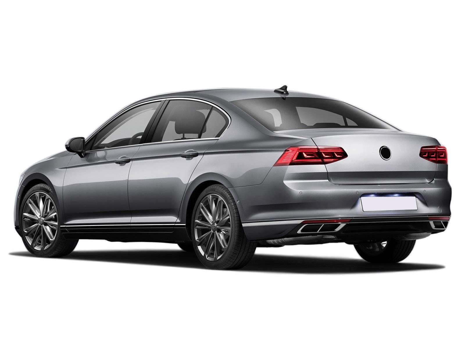 S-Dizayn VW Passat B8.5 Krom Egzoz Görünümü Difüzör 4lü R Line 3 Parça 2019-2023