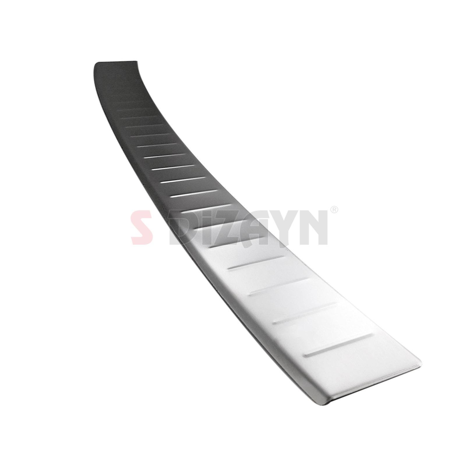 S-Dizayn VW T-Roc Makyajlı Krom Arka Tampon Eşiği 2021 Üzeri