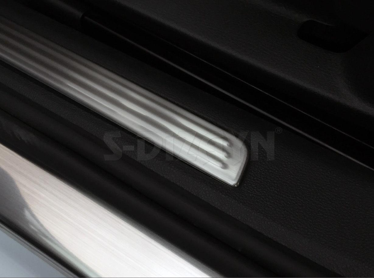 S-Dizayn VW Tiguan Krom İç Kapı Eşiği 4 Prç. 2016-2024