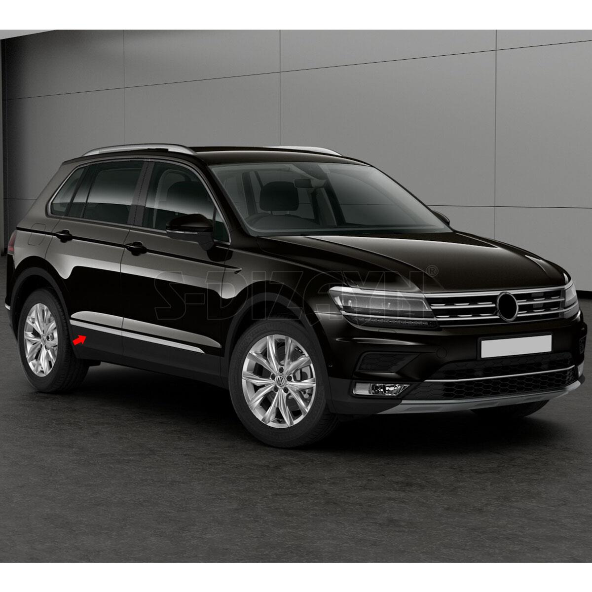 S-Dizayn VW Tiguan Krom Yan Kapı Çıtası 4 Prç. 2016-2020