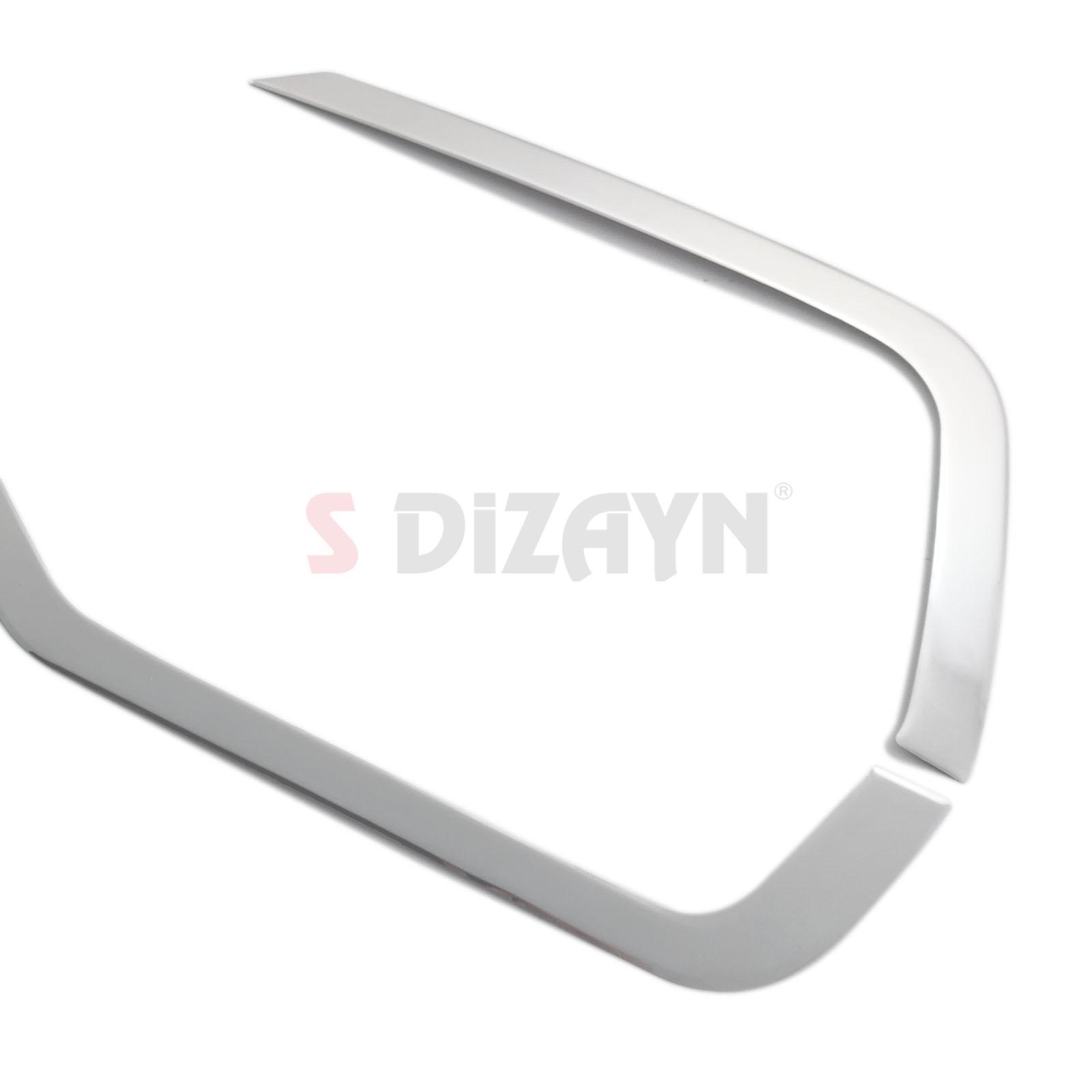 S-Dizayn VW Transporter T6.1 Krom Sis Farı Çerçevesi 4 Prç. 2020-2025