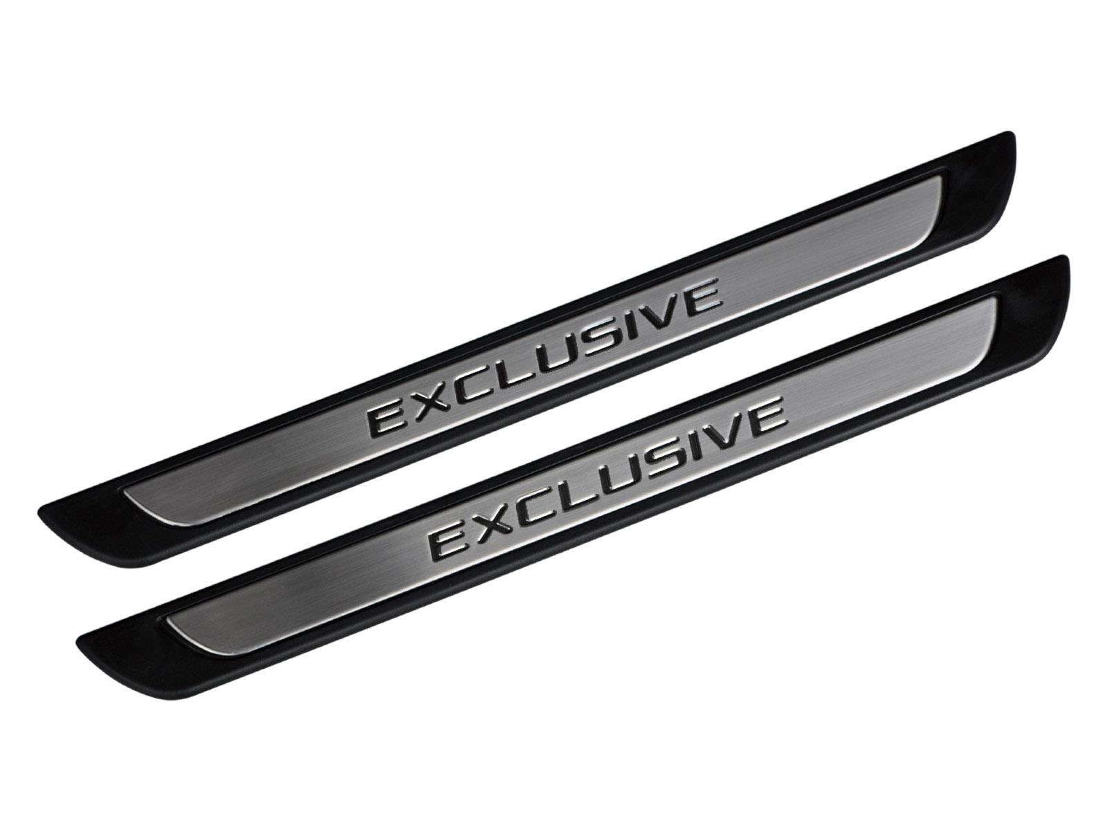 S-Dizayn Volkswagen Caddy Krom Kapı Eşik Koruması Exclusive Line 2004-2010 2 Parça