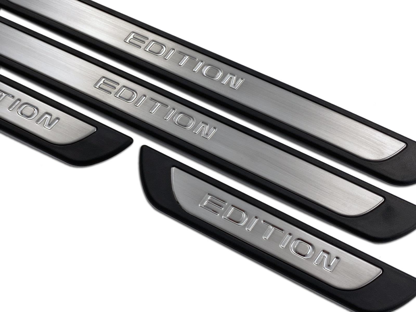 S-Dizayn Volvo S60 2 Krom Kapı Eşik Koruması Edition Line 2013-2018 4 Parça