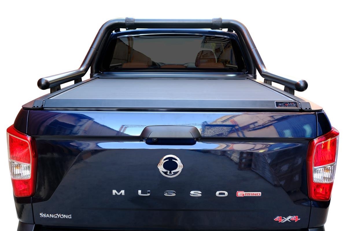 OMSA Ssangyong Musso Omback Sürgülü Bagaj Kapama Siyah 2019 ve Sonrası