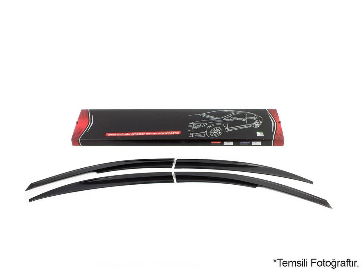SunPlex Ford Tourneo Courier Mugen Cam Rüzgarlığı 4 Parça 2024 ve Sonrası