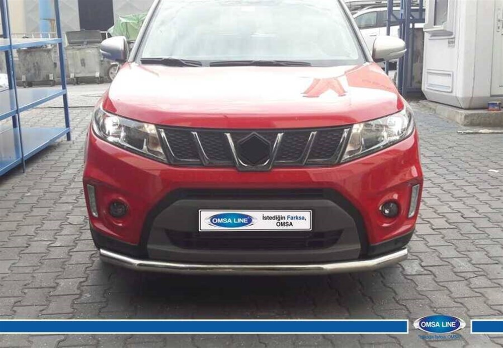 OMSA Suzuki Vitara Texas Ön Alt Koruma Çap:60 Krom 2016 ve Sonrası