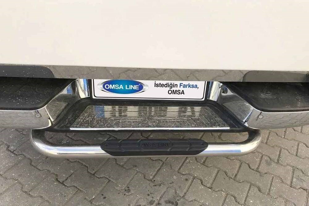 OMSA Toyota Hilux Arka Koruma Çap:70 Krom 2017 ve Sonrası