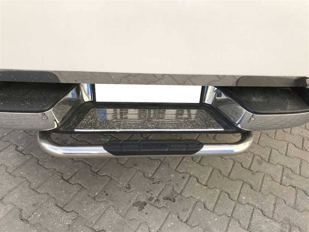 OMSA Toyota Hilux Arka Koruma Çap:76 Krom 2015 ve Sonrası