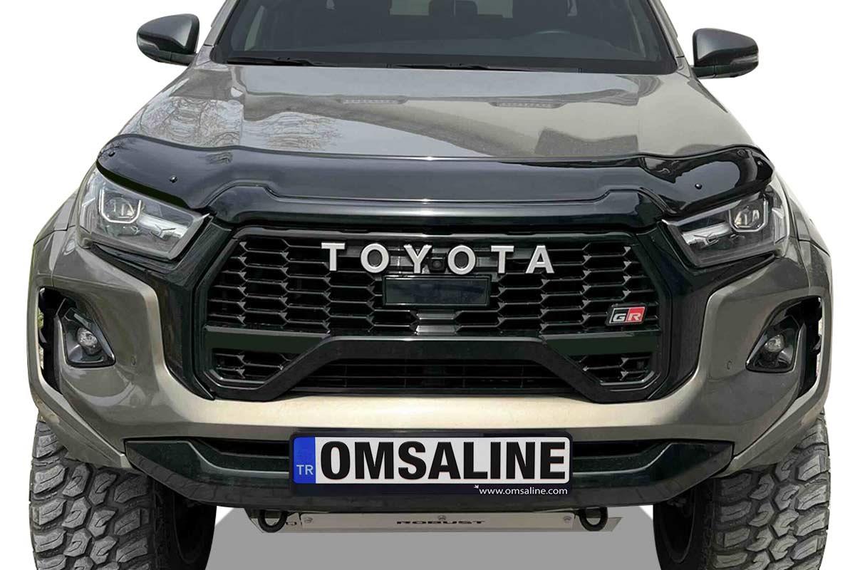 Toyota Hilux Ön Kaput Rüzgarlığı 4mm A+ 2021-2024 Arası