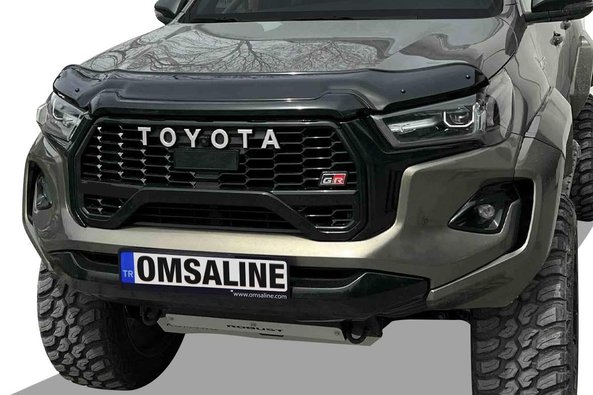 Toyota Hilux Ön Kaput Rüzgarlığı 4mm A+ 2021-2024 Arası