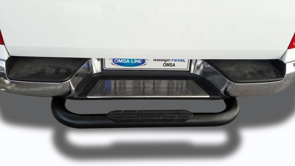 OMSA VW Amarok Amazon Arka Koruma Çap:76 Siyah 2010-2021 Arası