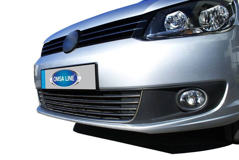 OMSA VW Caddy Krom Ön Tampon Çerçevesi 5 Parça 2010-2014 Arası