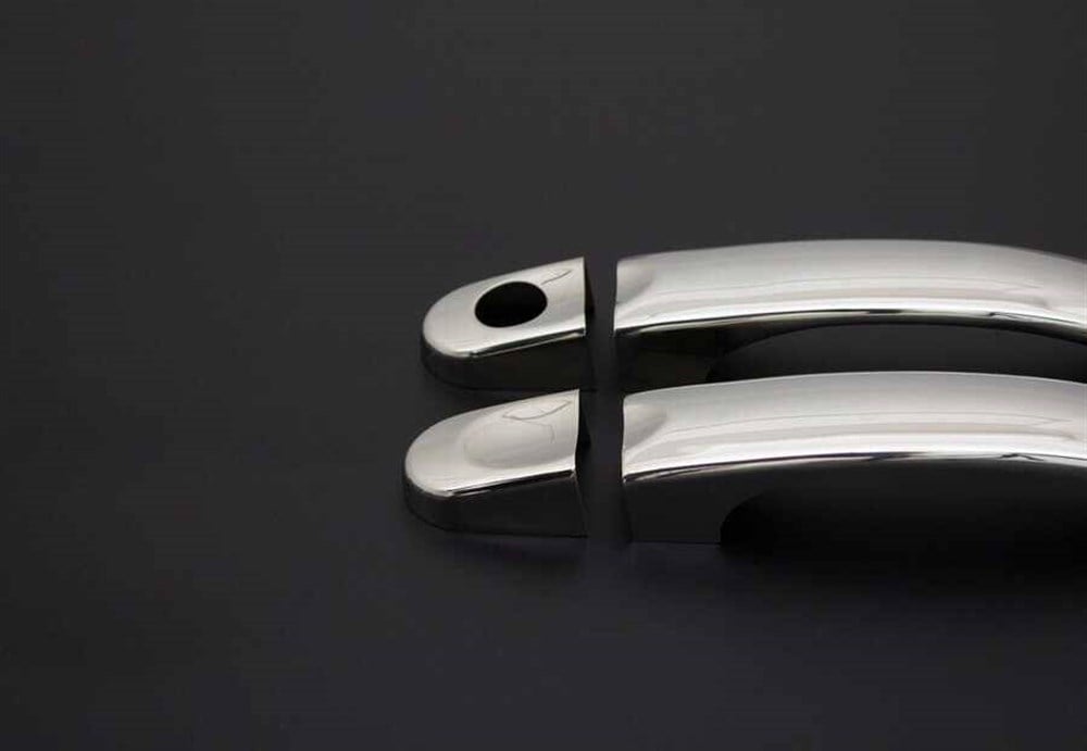 OMSA VW T5 Caravelle Krom Kapı Kolu 4 Parça Tek Delikli  2003 ve Sonrası