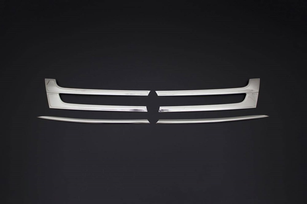 OMSA VW T5 Caravelle Krom Ön Panjur 4 Parça 2010-2014 Arası