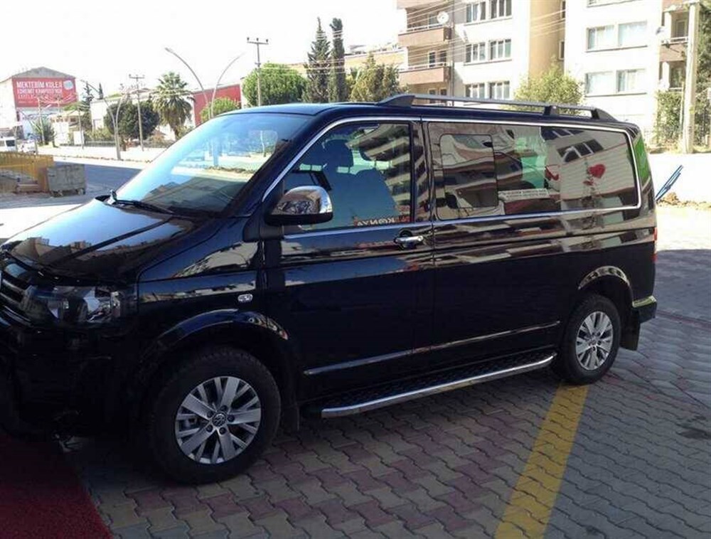 OMSA VW T5 Transporter Krom Cam Çerçevesi 14 Parça Tek Sürgü Kısa Şase 2003-2014 Arası