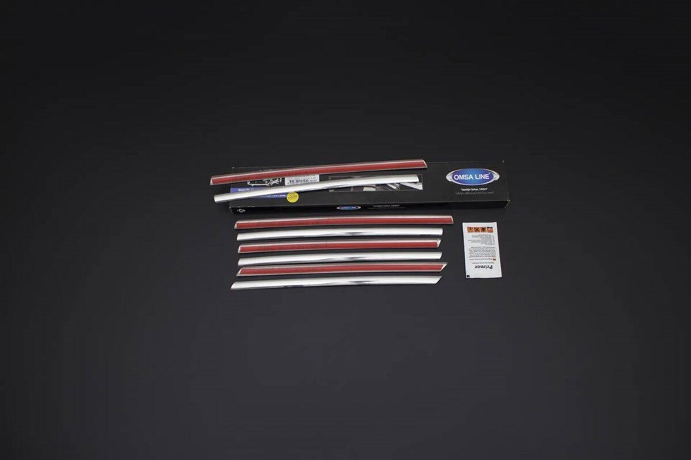 OMSA VW T5 Transporter Krom İnce Ön Panjur 8 Parça 2003-2010 Arası