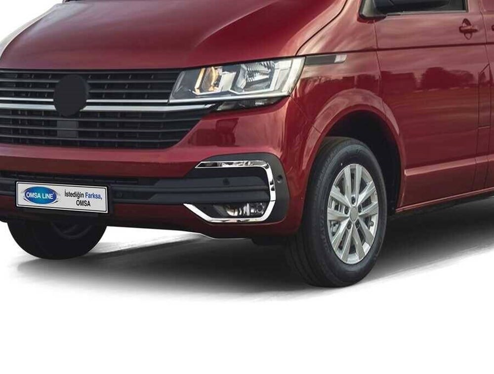 OMSA VW T6.1 Transporter Krom Sis Far Kaşı 4 Parça 2020-2023 Arası