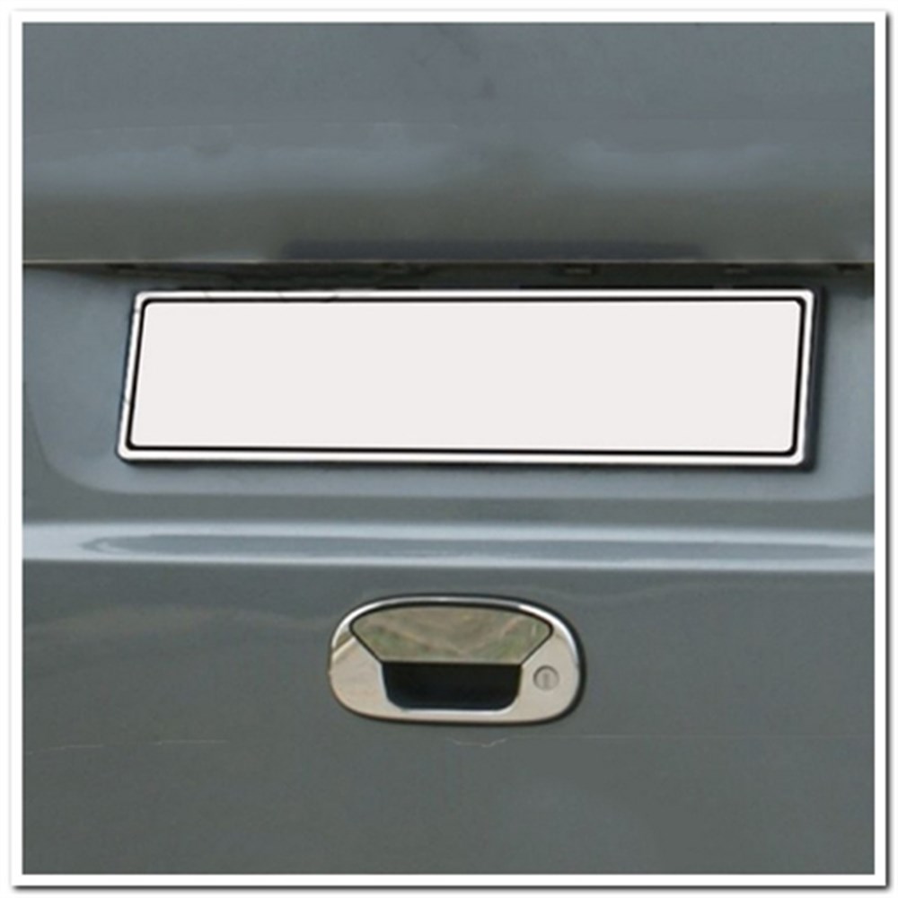 WOC Chrome Fiat Doblo Krom Bagaj Açma 2000-2012 2 Parça Paslanmaz Çelik