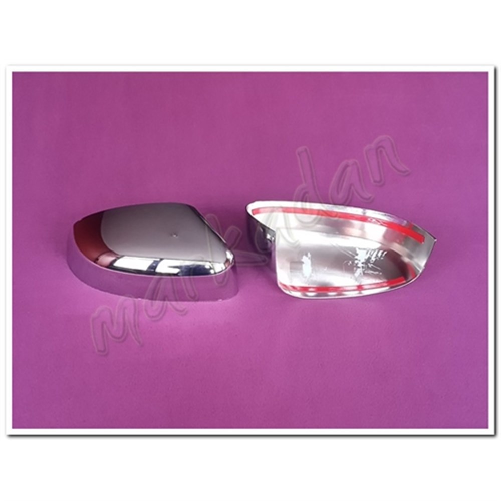WOC Chrome Ford Focus Krom Ayna Kapağı 2008-2011 2 Parça ABS Krom