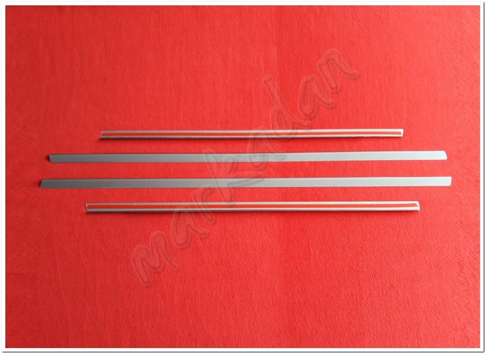 DB Chrome Chevrolet Kalos HB Cam Çıtası Nikelajı 2004-2006 4 Parça P.Çelik