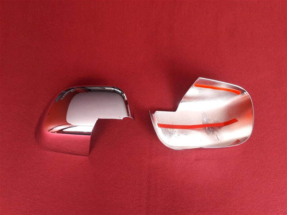 DB Chrome Dacia Dokker Krom Ayna Kapağı 2012-2021 2 Parça Abs Krom