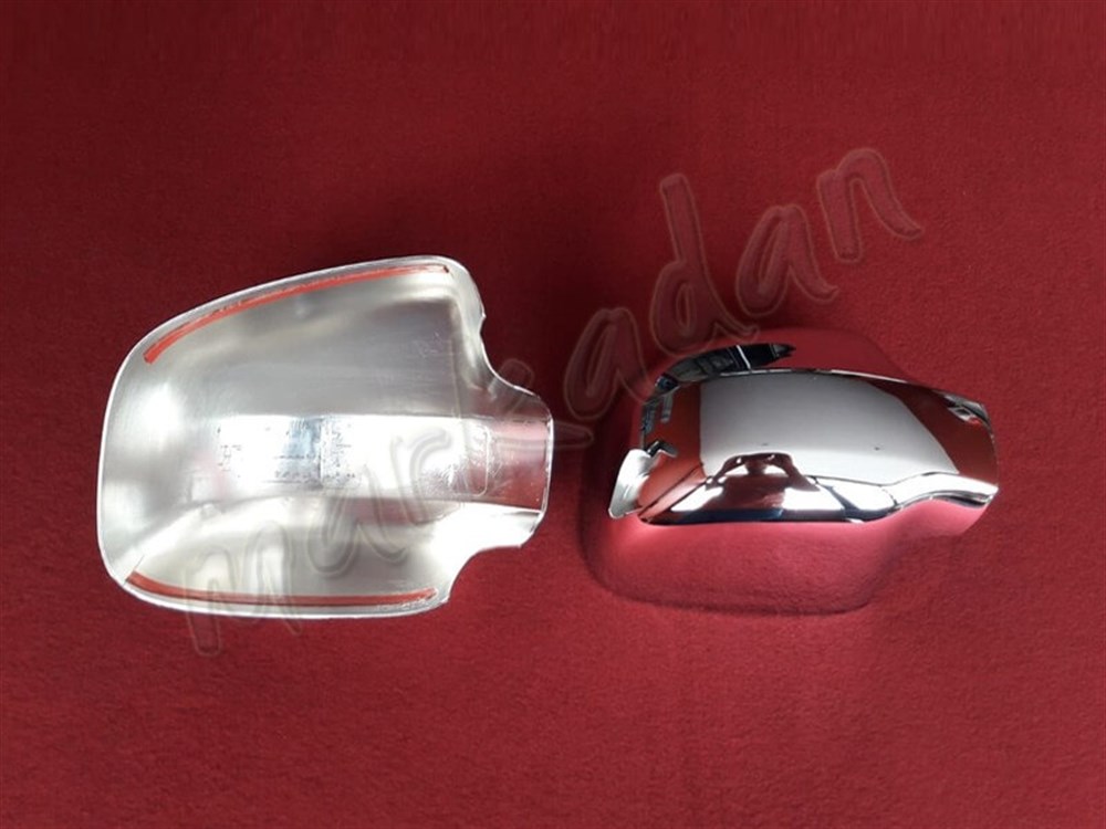DB Chrome Dacia Logan Mcv Krom Ayna Kapağı 2005-2013 2 Parça Abs Krom