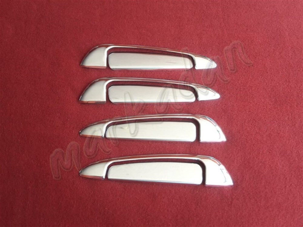 DB Chrome Fiat Grande Punto Kapı Kolu Nikelajı 2006-2017 4 Kapı 8 Parça P.Çelik
