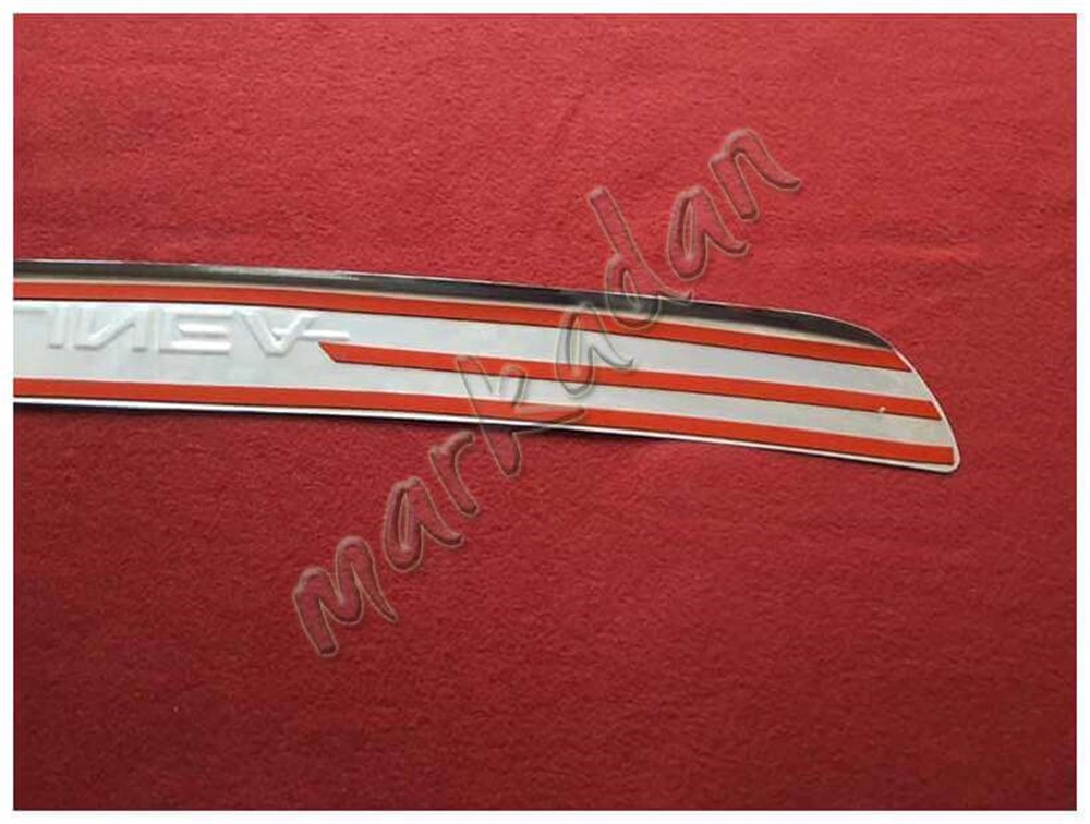 DB Chrome Fiat Linea Arka Tampon Üstü Nikelaj 2006-2018 P.Çelik