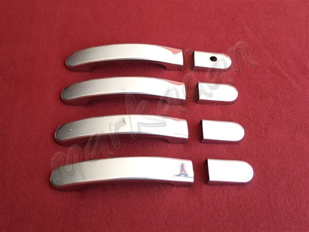 DB Chrome Ford Fiesta Kapı Kolu Nikelajı 2002-2008 4 Kapı P.Çelik
