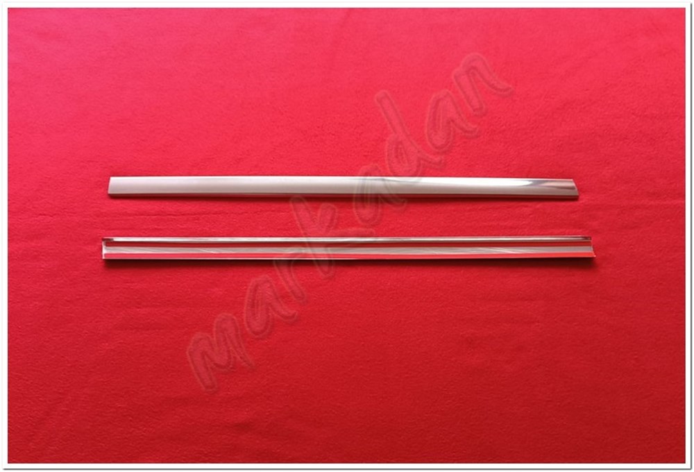 DB Chrome Ford Transit Kelebek Cam Direği Nikelajı 2003-2013 2 Parça P.Çelik