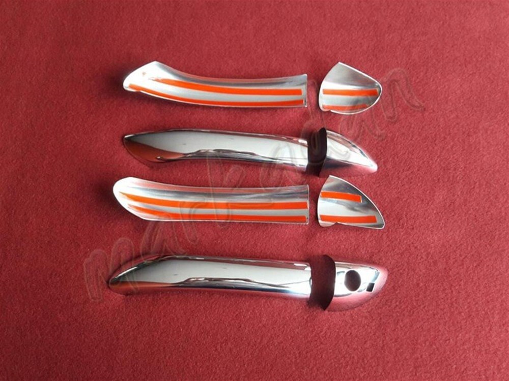 DB Chrome Mercedes ML W164 Kapı Kolu Nikelajı 2006-2011 4 Kapı P.Çelik