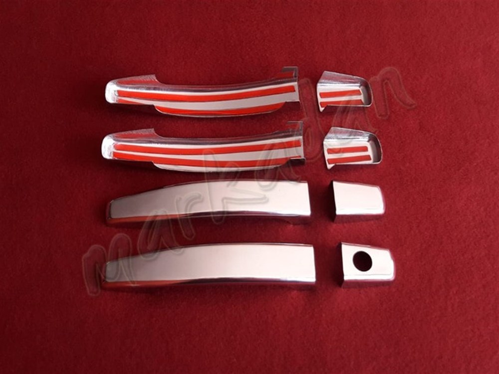 DB Chrome Opel Antara Kapı Kolu Nikelajı 2007 Sonrası 4 Kapı P.Çelik