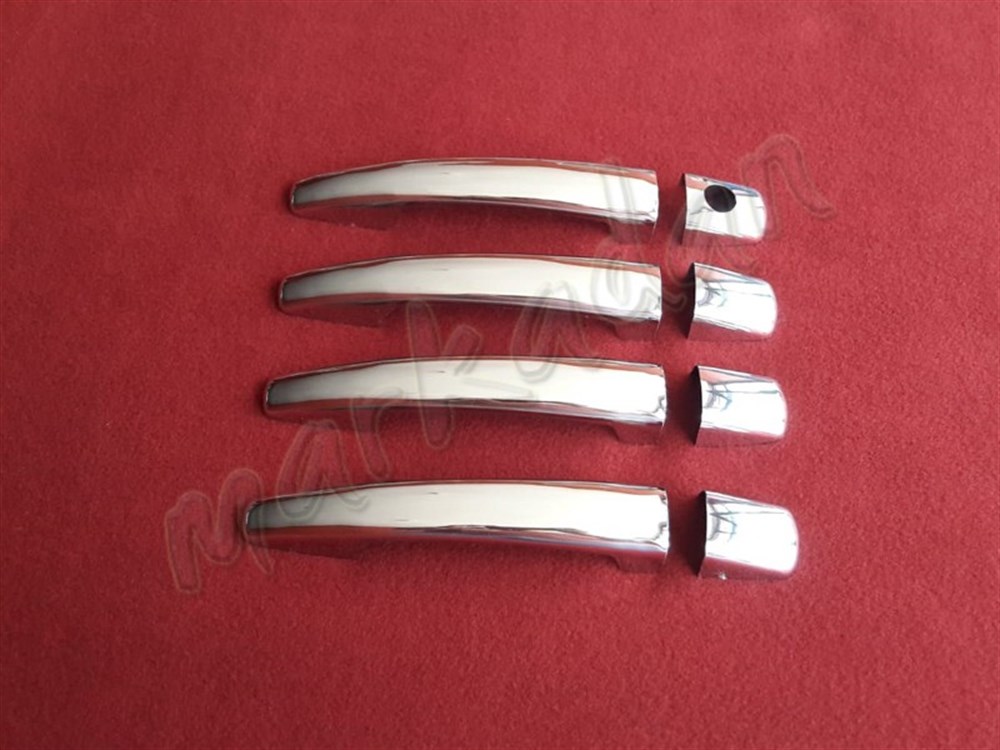 DB Chrome Peugeot 208 Kapı Kolu Nikelajı 2013-2020 4 Kapı P.Çelik