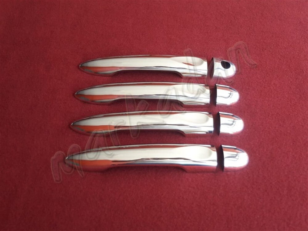 DB Chrome Renault Megane 3 Kapı Kolu Nikelajı 2010-2016 4 Kapı P.Çelik