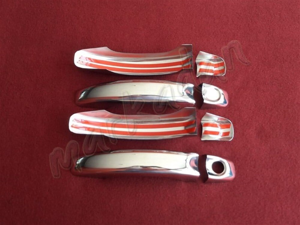 DB Chrome VW Amarok Kapı Kolu Nikelajı 2010-2021 4 Kapı P.Çelik