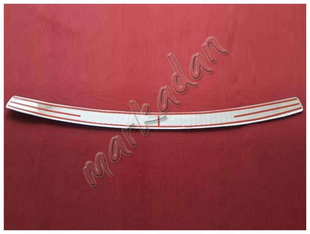 DB Chrome VW Caddy Arka Tampon Üstü Nikelaj 2004-2014 P.Çelik