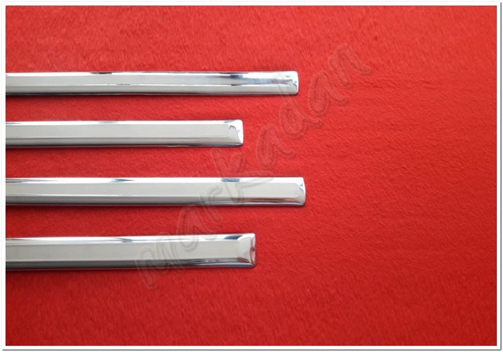 DB Chrome VW Caddy Krom Yan Kapı Çıtası 2015-2020 4 Parça P.Çelik