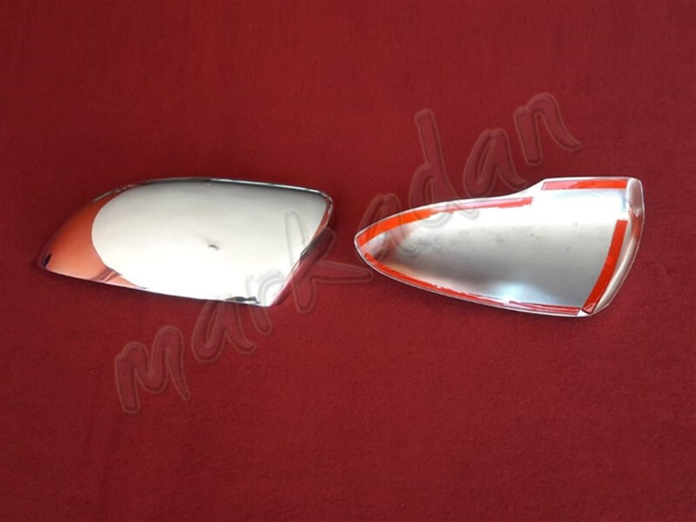 DB Chrome VW Touran Krom Ayna Kapağı 2009 Sonrası 2 Parça P.Çelik