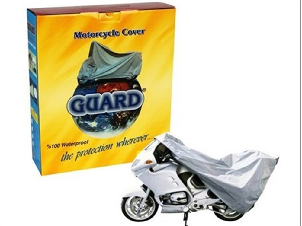 Guard Motorsiklet Branda 600 cc-1150 cc Large 4 Mevsim Miflonlu Gri