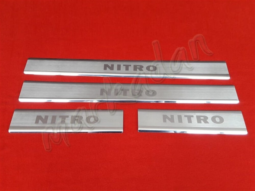 Markadan Dodge Nitro Kapı Eşiği 2007 Sonrası 4 Parça Paslanmaz Çelik