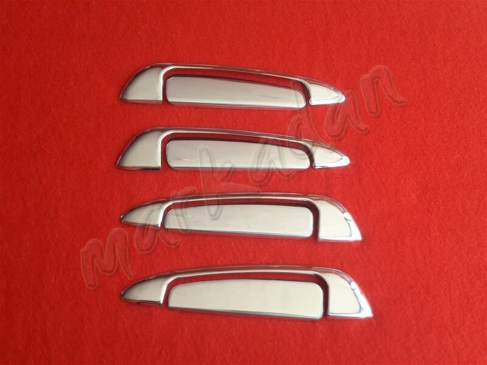 Markadan Fiat Grande Punto Krom Kapı Kolu 2006-2017 4 Kapı 8 Parça Paslanmaz Çelik