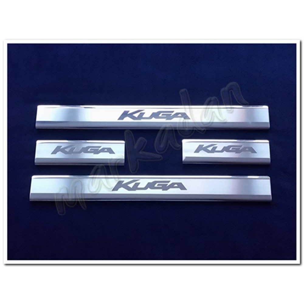 Markadan Ford Kuga Krom Kapı Eşiği 2013-2019 4 Parça Paslanmaz Çelik